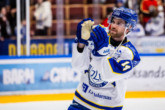 Leksands Oskar Lang utsedd till matchens krigare