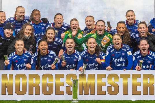 Sara Hørte, Mawa Sesay, Ylinn Tennebø, Emma Stølen