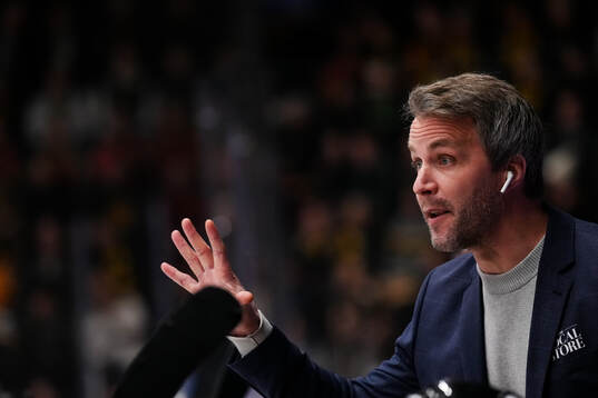 Skellefteås assisterande tränare Pontus Petterström