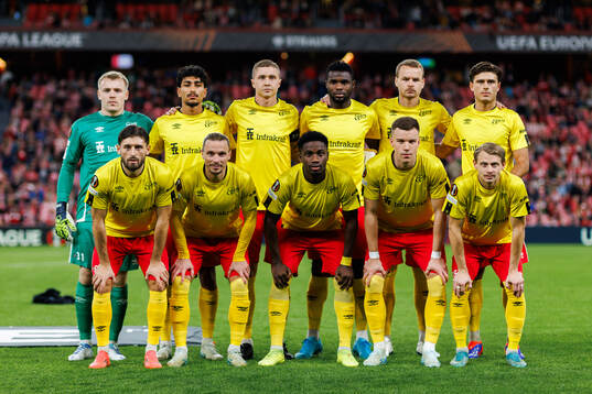 The starting eleven of Elfsborg