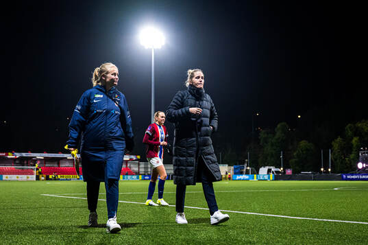 Gemma Grainger, head coach of Norway
