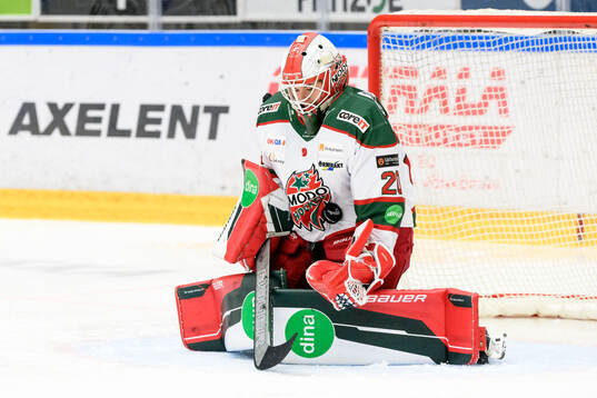 Modos målvakt Andrea Brändli