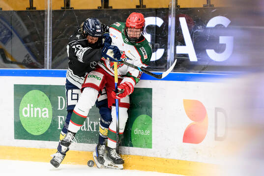 HV71s Elin Svensson och Modos Elsa Åberg