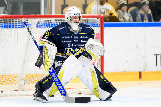 HV71s målvakt Filip Karlsson