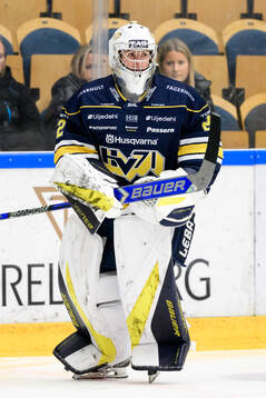 HV71s målvakt Filip Karlsson