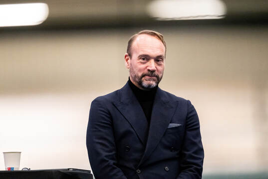 Valberedningens ordförande Olof Myhrman