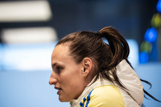 Nathalie Björn of the Swedish women's national football
