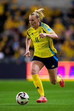 Bla gjennom flere bilder av Stina Blackstenius