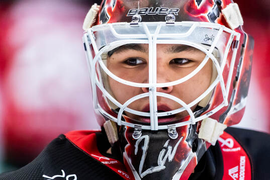 Örebros målvakt Herman Liv