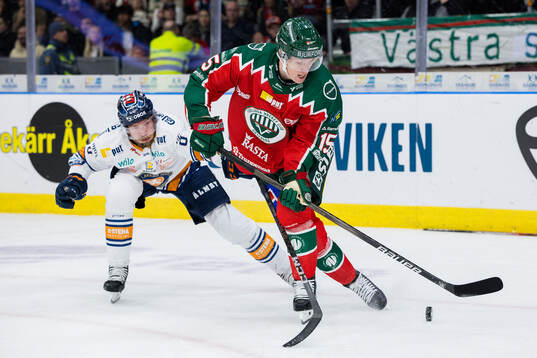 Växjös Petter Granberg och Frölundas Gustav Rydahl