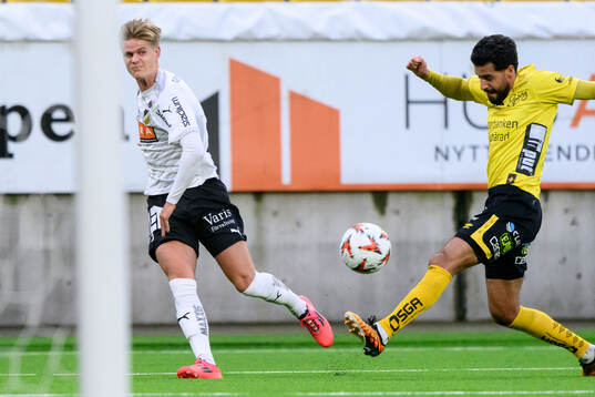 Häckens Ben Engdahl och Elfsborgs Rami Kaib