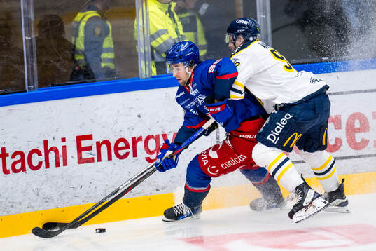 Oskarshamns Liam Hawel och Södertäljes Albert Wikman