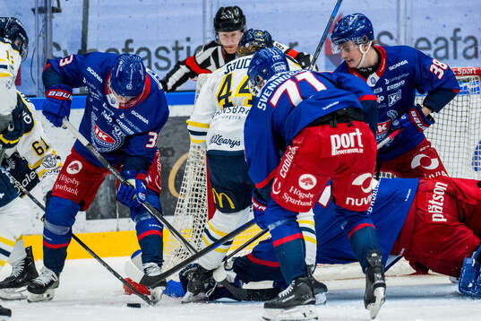 Oskarshamns Ludvig Östman och Södertäljes Carter Souch