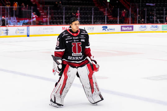 Örebros målvakt Herman Liv