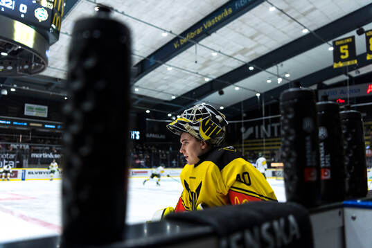 Västerås målvakt Rasmus Korhonen