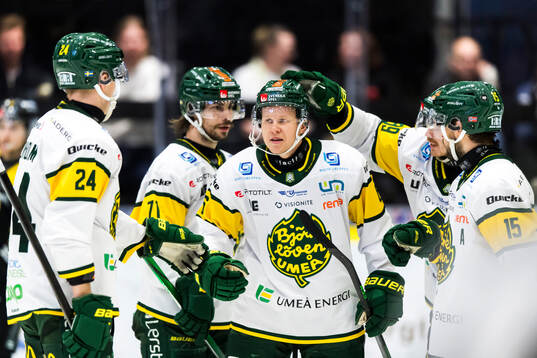 Björklövens Daniel Viksten jublar