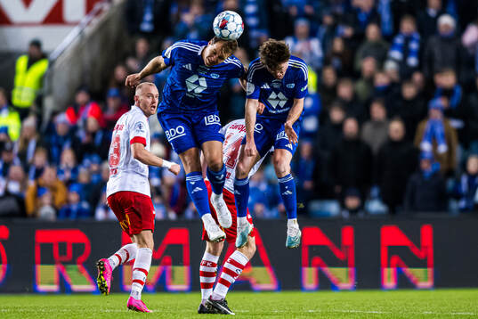 Martin Bjørnbak and Emil Breivik of Molde