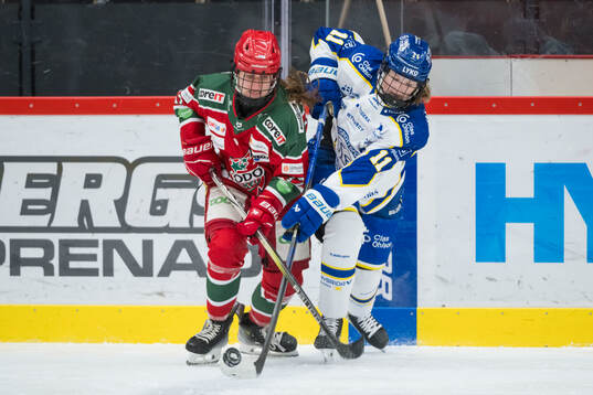 Modos Adela Sapovalivova och Leksands Chloe Berndtsson