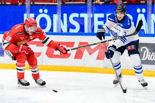 Moras Johan Persson och Karlskogas Stefan Milosevic