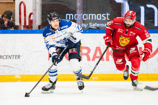 Karlskogas Viktor Lennartsson och Moras Max Martin