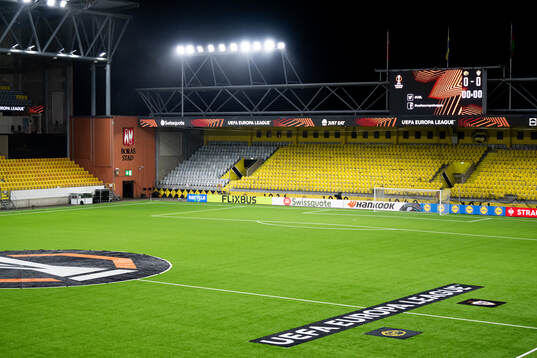 General view of Borås arena