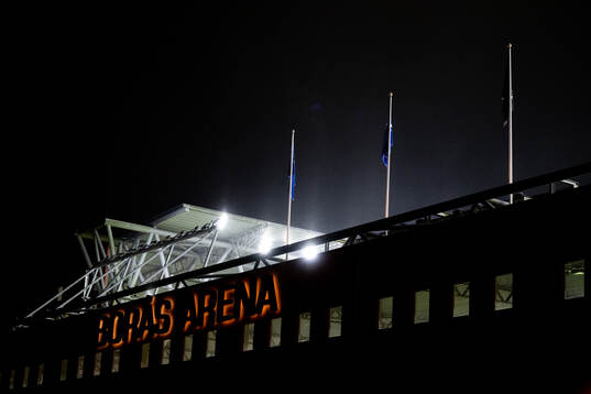 General view of Borås arena