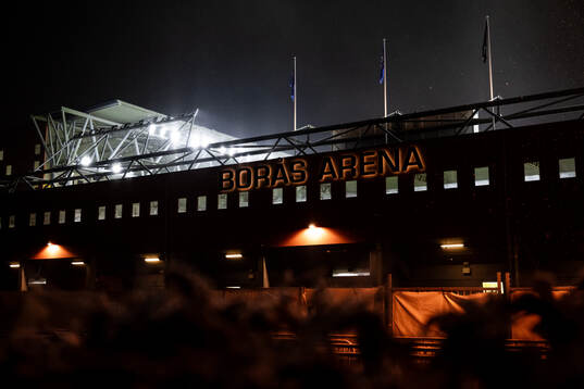 General view of Borås arena