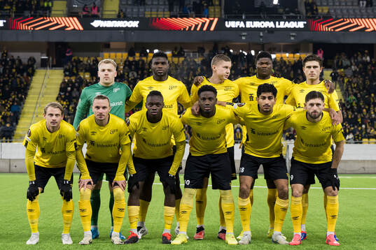 The starting eleven of Elfsborg