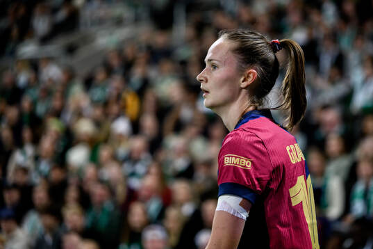 Caroline Graham Hansen of Barcelona