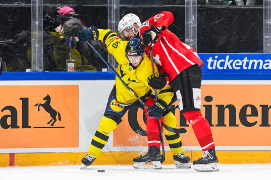 Andreas Wingerli of Sweden and Fabian Heldner of