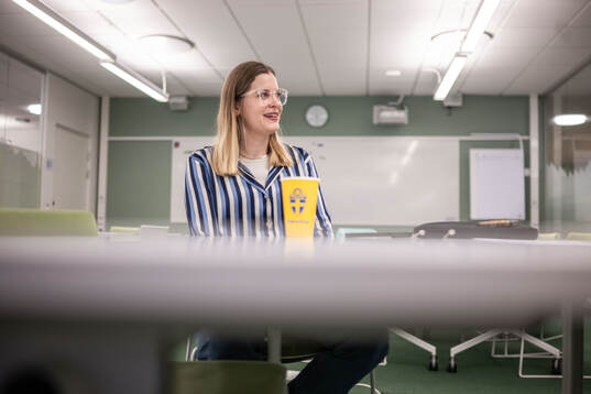 Caroline Sjöblom, teknisk direktör på svenska