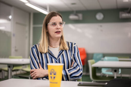 Caroline Sjöblom, teknisk direktör på svenska