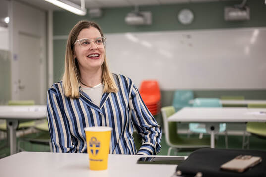 Caroline Sjöblom, teknisk direktör på svenska