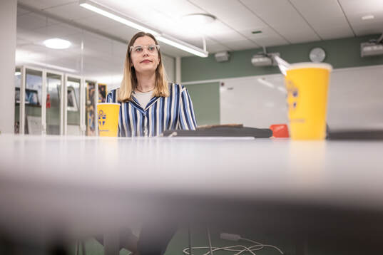 Caroline Sjöblom, teknisk direktör på svenska