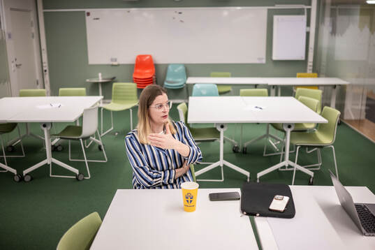 Caroline Sjöblom, teknisk direktör på svenska