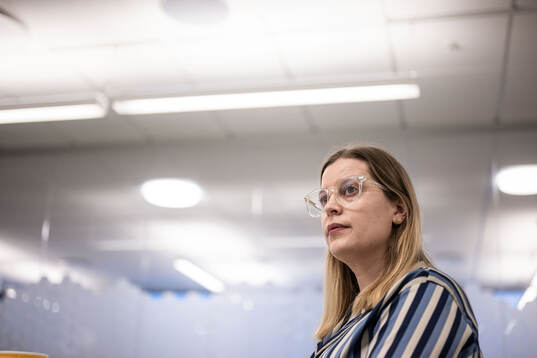 Caroline Sjöblom, teknisk direktör på svenska