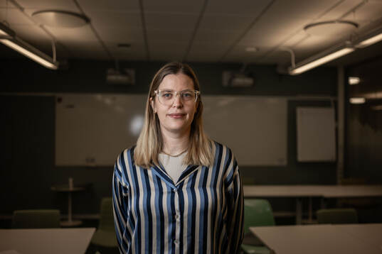 Caroline Sjöblom, teknisk direktör på svenska