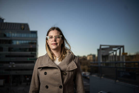 Caroline Sjöblom, teknisk direktör på svenska