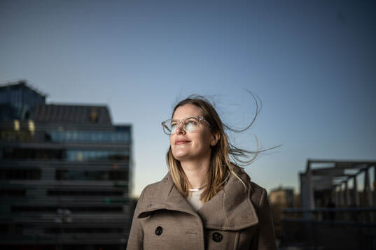 Caroline Sjöblom, teknisk direktör på svenska