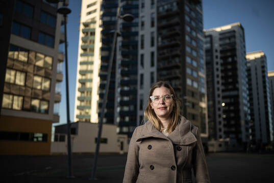 Caroline Sjöblom, teknisk direktör på svenska