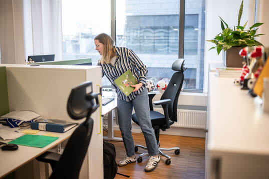 Caroline Sjöblom, teknisk direktör på svenska