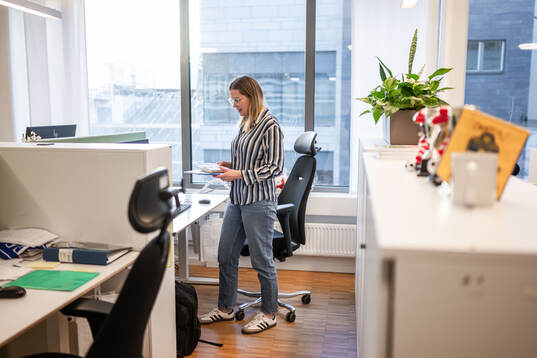 Caroline Sjöblom, teknisk direktör på svenska