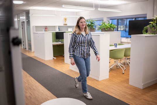 Caroline Sjöblom, teknisk direktör på svenska