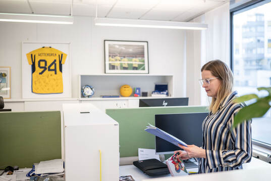 Caroline Sjöblom, teknisk direktör på svenska