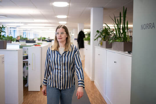 Caroline Sjöblom, teknisk direktör på svenska