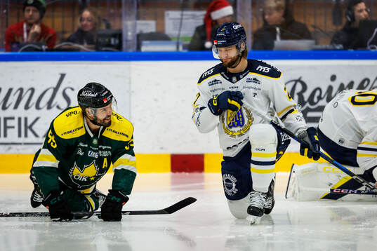 Östersunds Linus Videll och Södertäljes Daniel Norbe