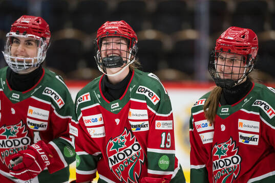 Modos Lauren Bellefontaine och Mariam El-Mahmadi och Adela