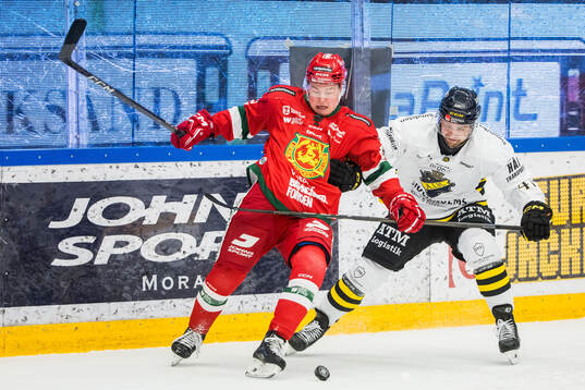 Moras Filip Björkman och AIKs Eric Norin