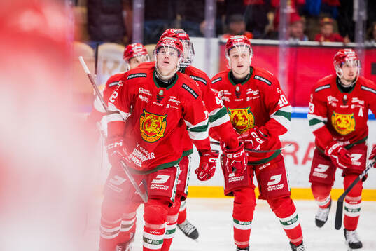 Moras Filip Björkman jublar