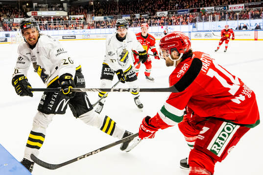 AIKs Oscar Nord och Moras Max Martin